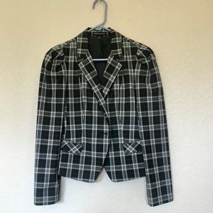 Plaid blazer